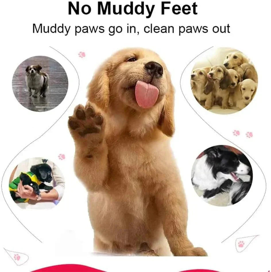 Dog Paw Cleaner Portable Mud & Dirt Paw Washer for Dogs