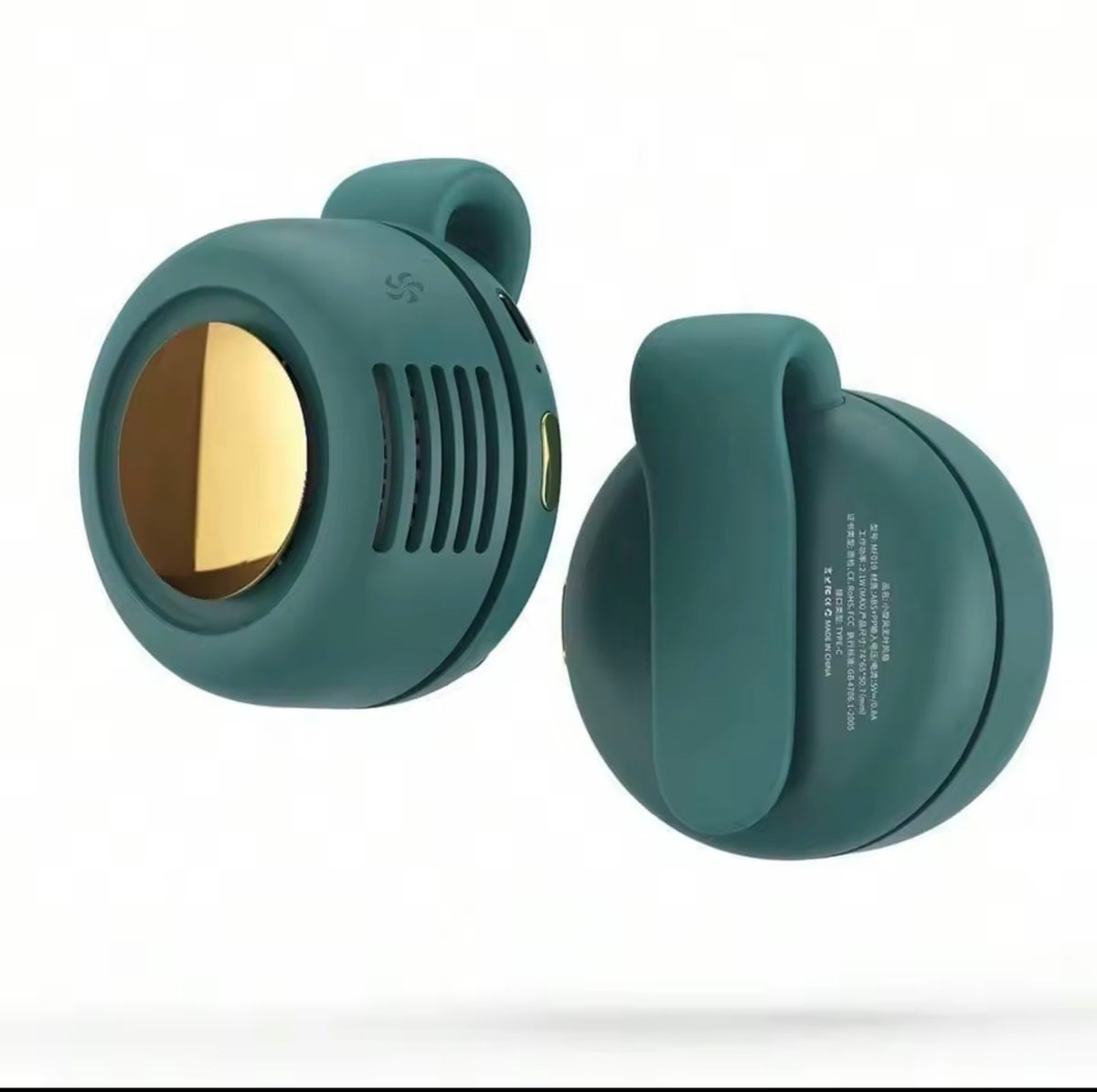 Ventilador Portátil de Cuello Recargable USB